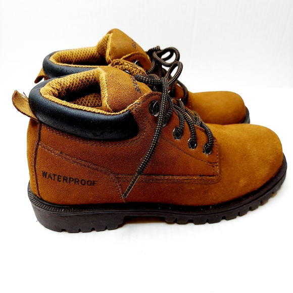 Brahma Raven Oil Resistant Waterproof Brown Ankle SZ 7.5 Hiking Work Boot NWOB - Picture 10 of 13